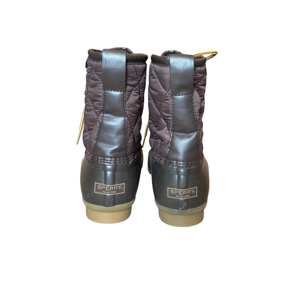 Sperry Men’s | Top-Sider Men's Saltwater Duck Rain Boot Brown Nylon size 11 - Picture 6 of 7